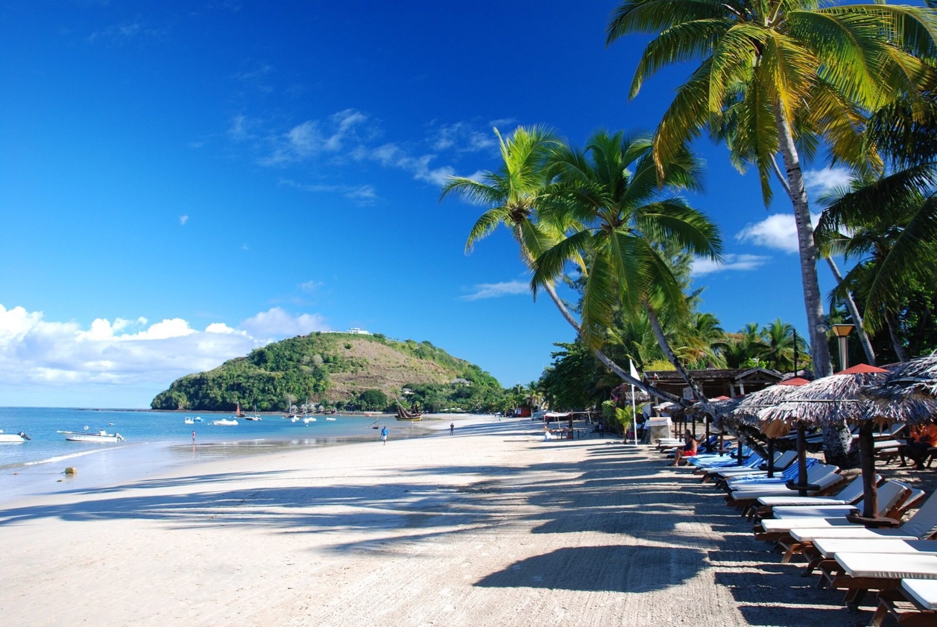 białe plaże, Madagaskar, Nosy Be, Ocean Indyjski, wyspy