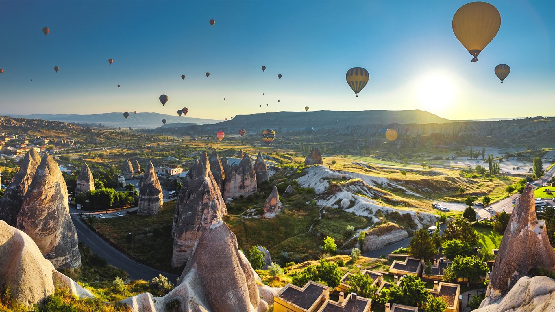 Lot balonem, Kapadocja, Turcja
