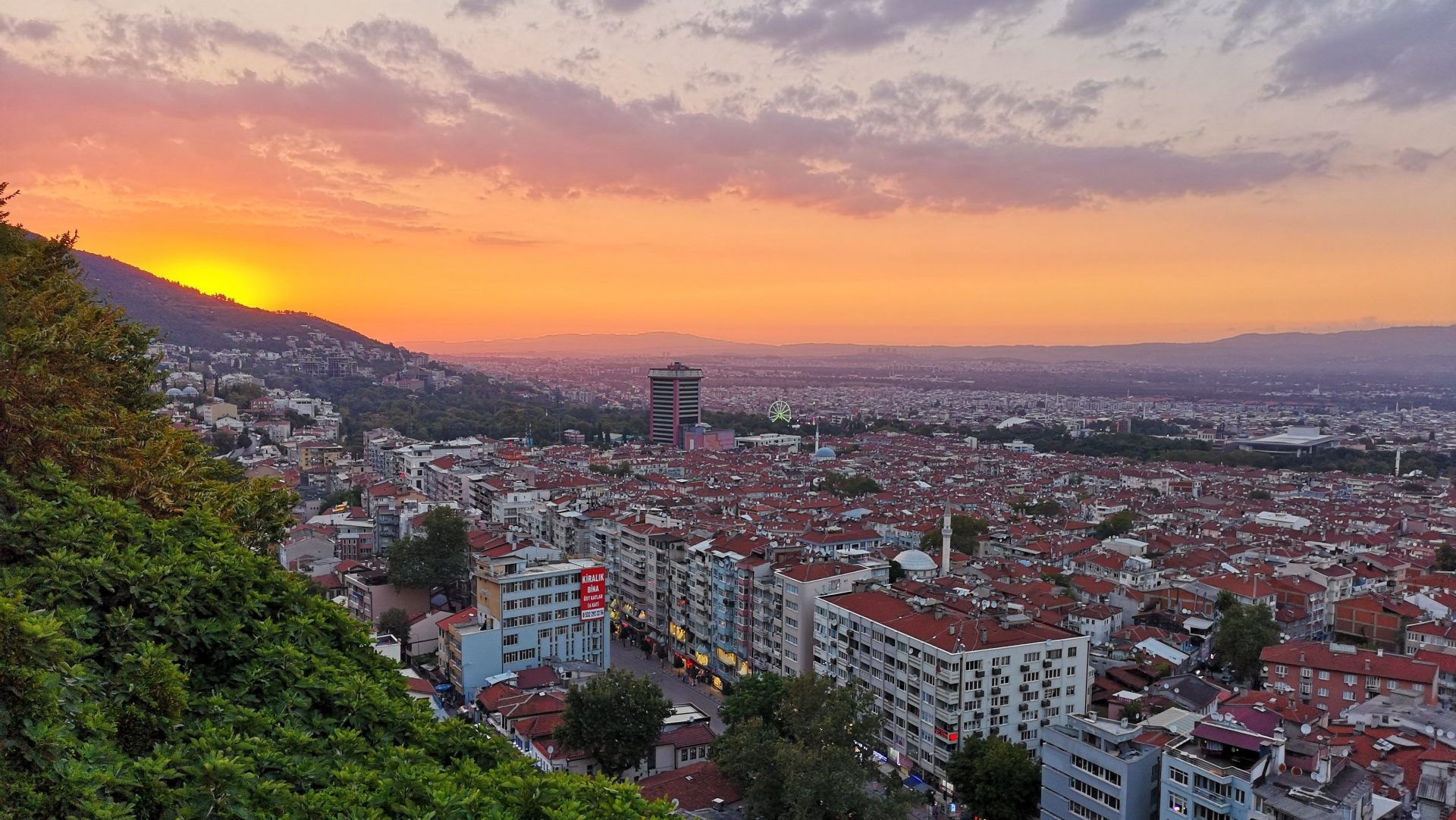 panorama miasta Bursa