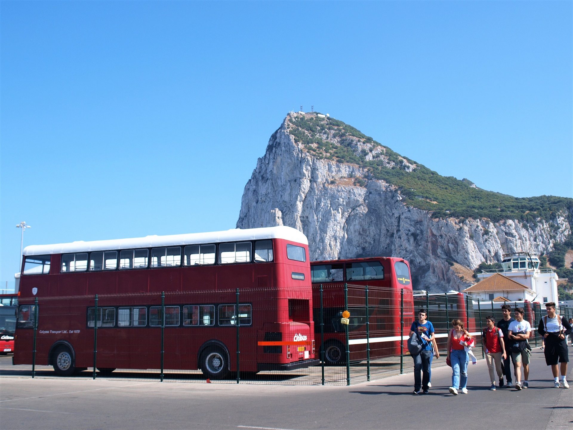 brytyjski autobus, skała gibraltarska, enklawa, wycieczki, podróże, zwiedzanie, Gibraltar, itaka