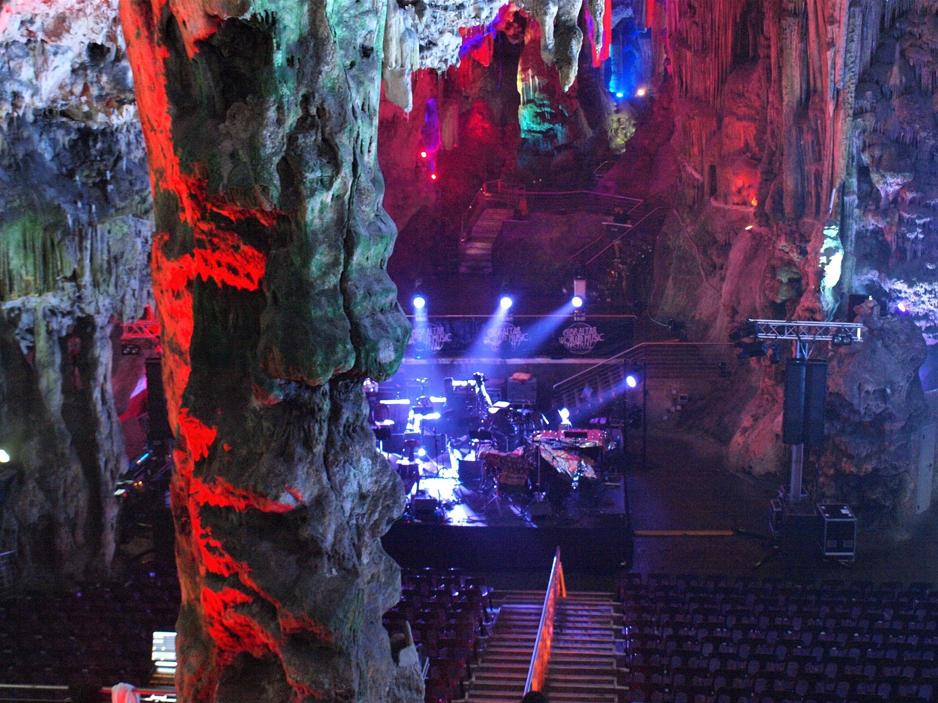 jaskinia św. Michała, Gibraltar, sala koncertowa, muzyka, Europa, blog o podróżach