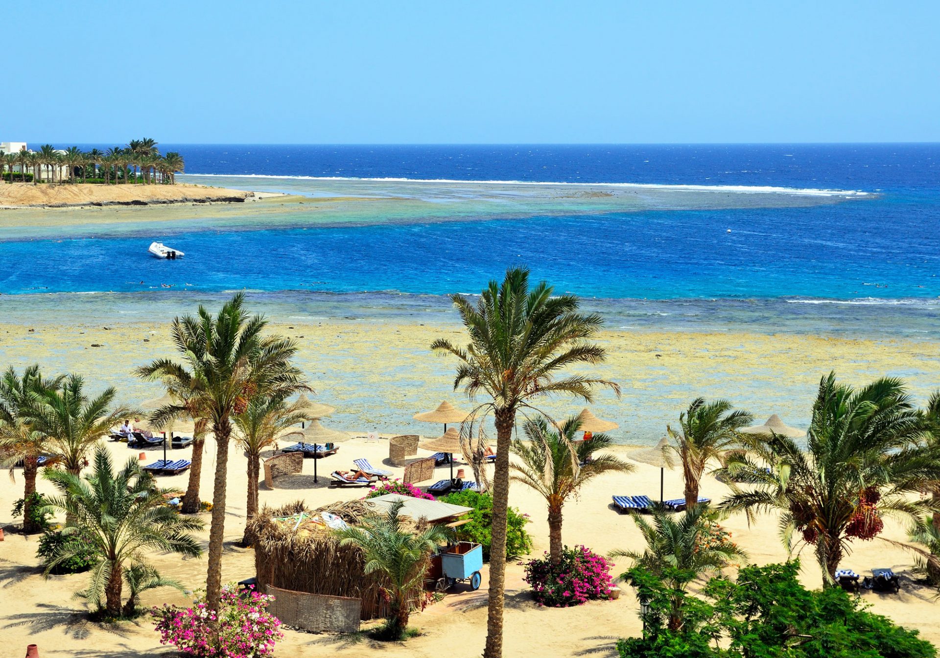 piaszczysta plaża, Marsa Alam, Egipt