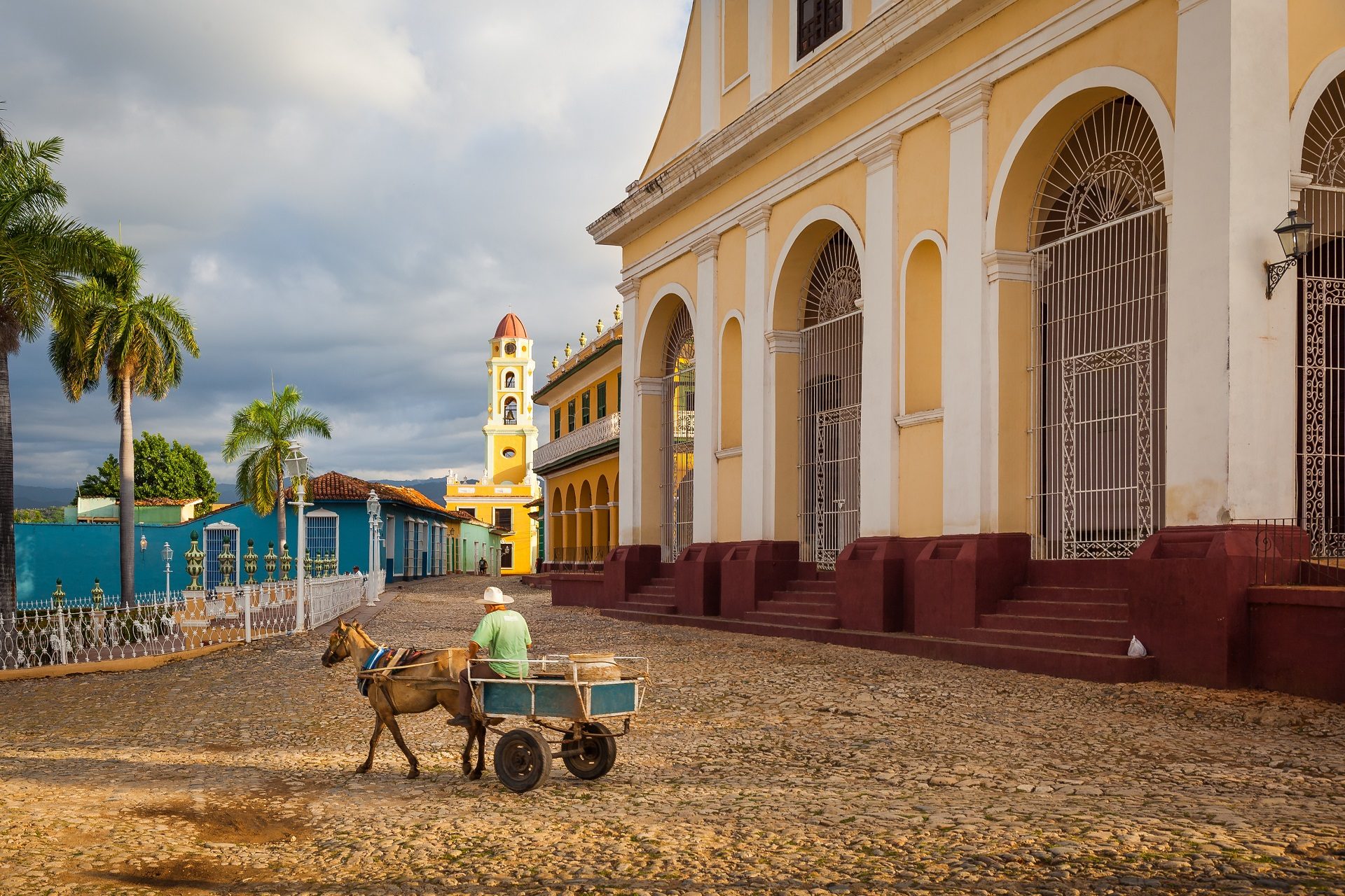 bryczka konna, zabytkowa część Trinidadu, lista UNESCO, wycieczka do Trinidadu, wakacje na Kubie