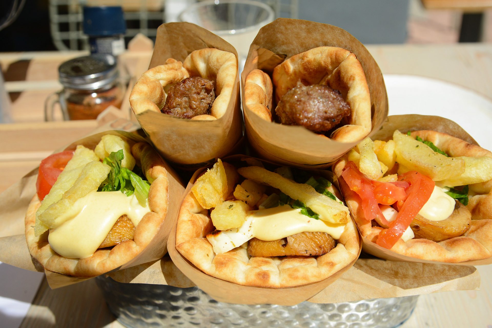 souvlaki w chlebku pita