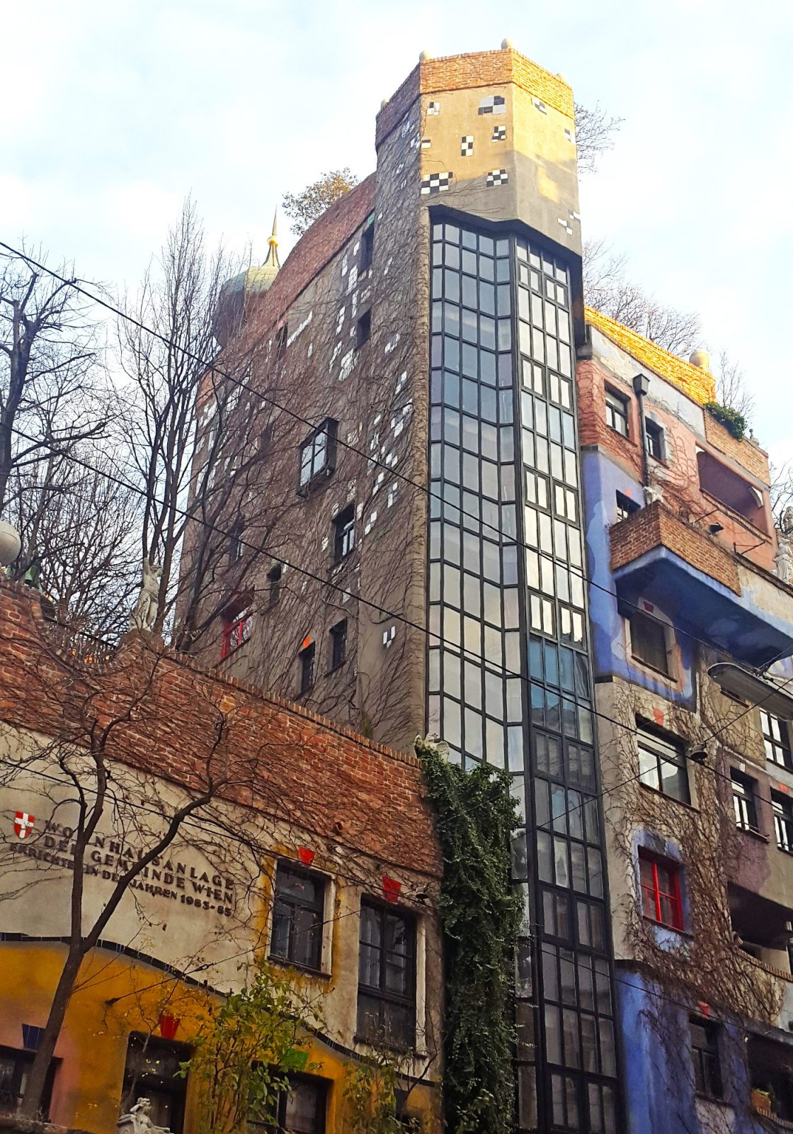 Hundertwasserhaus w Wiedniu