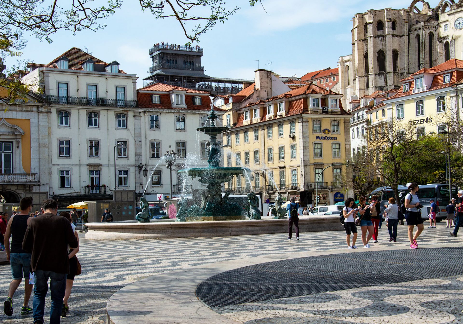 Inne spojrzenie na Plac Rossio