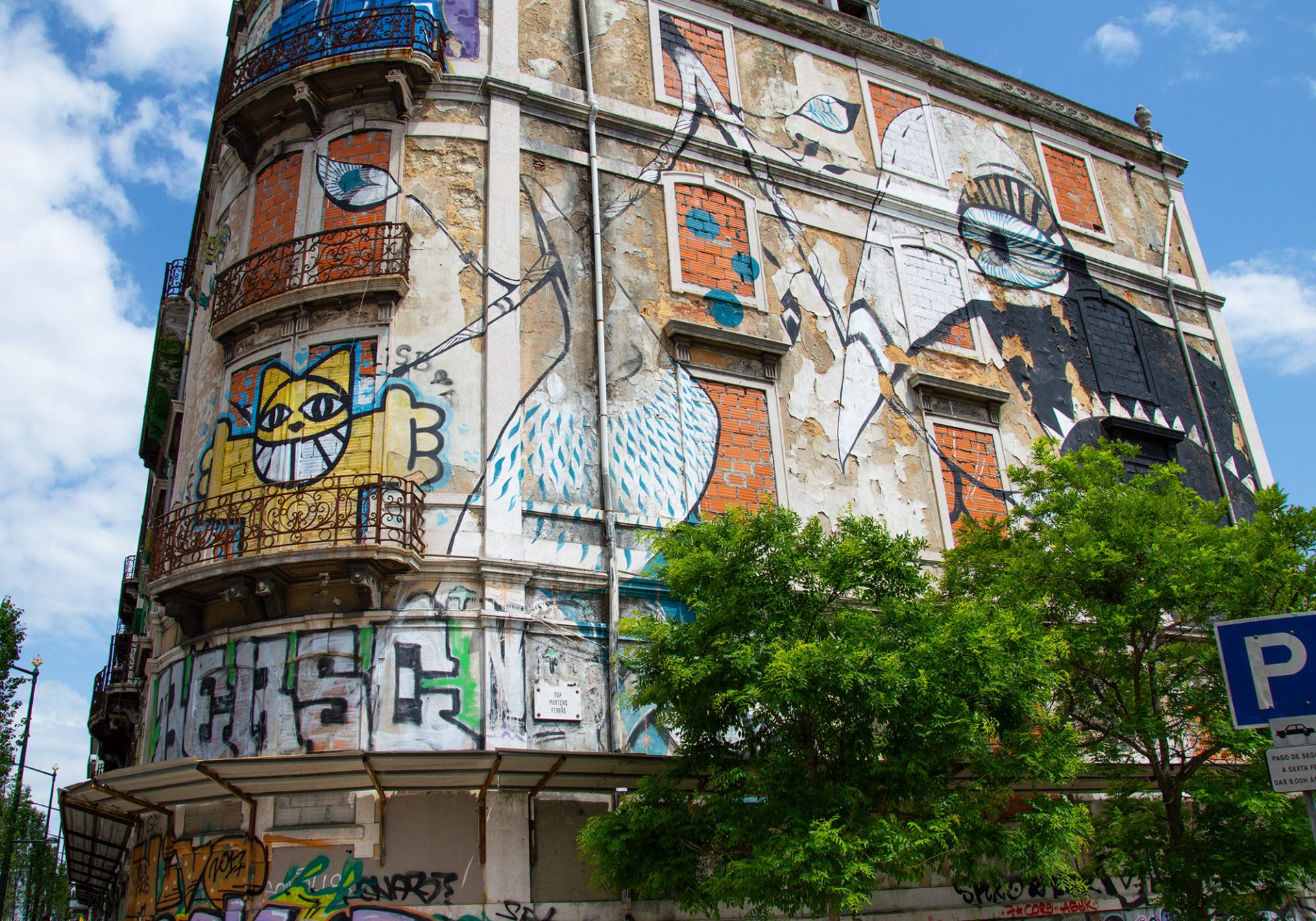 street art, Lizbona, Portugalia