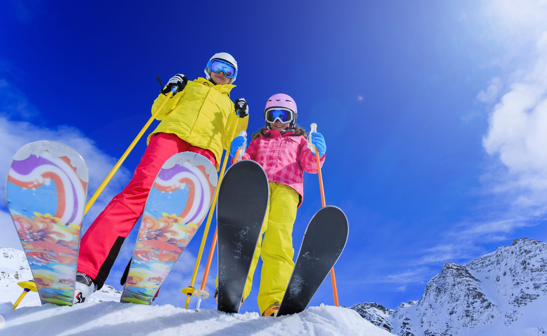 Nauka jazdy na nartach ferie zimowe w Dolomitach Włochy
