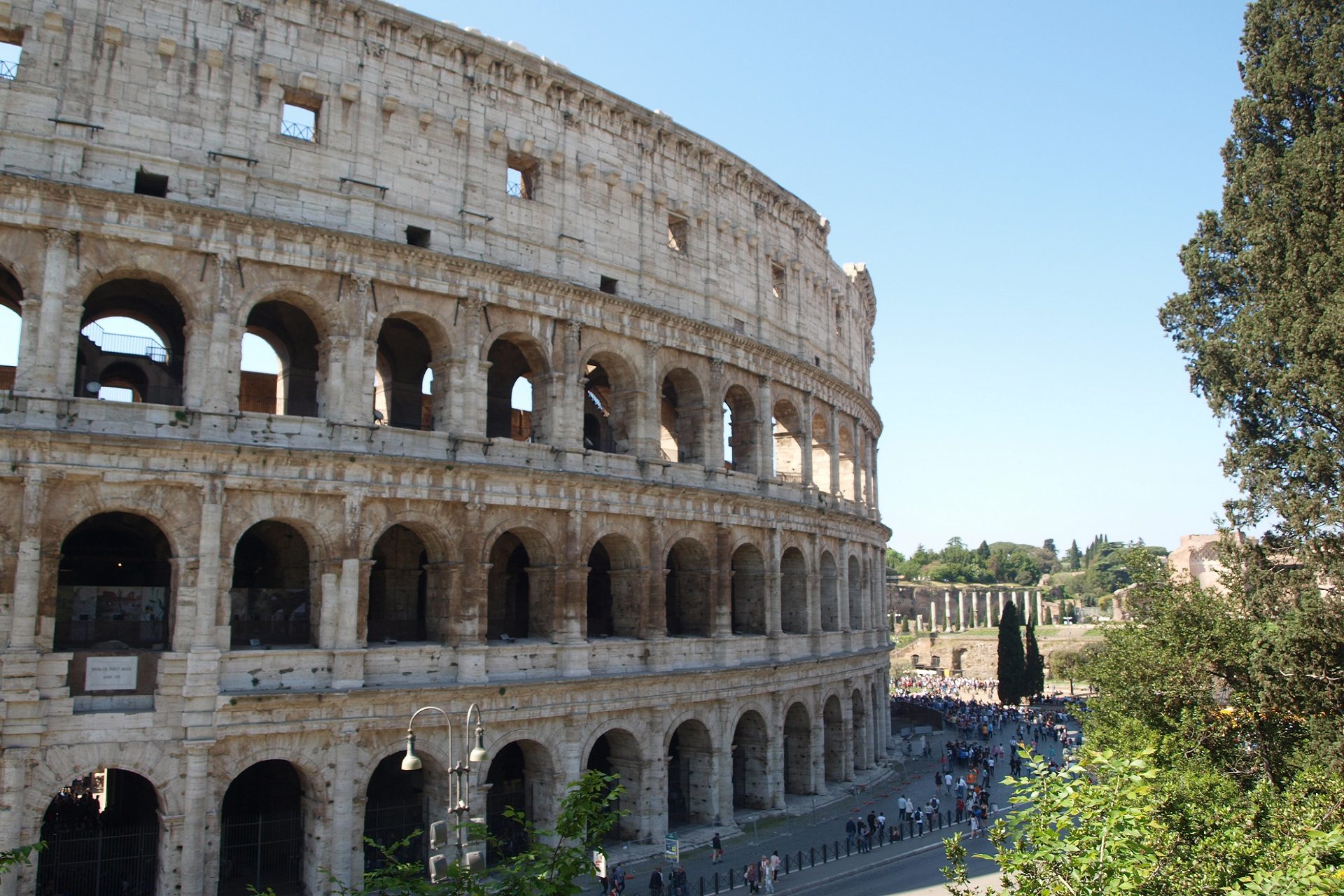 Wycieczka do Rzymu Koloseum czyli Amfiteatr Flawiuszów