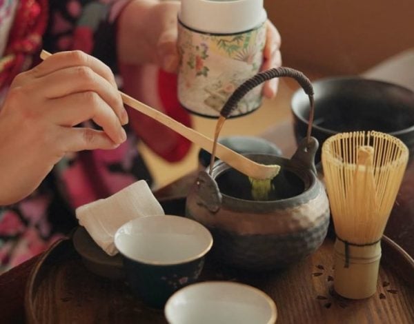 Japońska ceremonia picia herbaty
