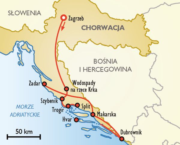 karta trogira i okolice Słońce nad Dalmacją   Chorwacja   Wycieczki, Opinie | ITAKA karta trogira i okolice